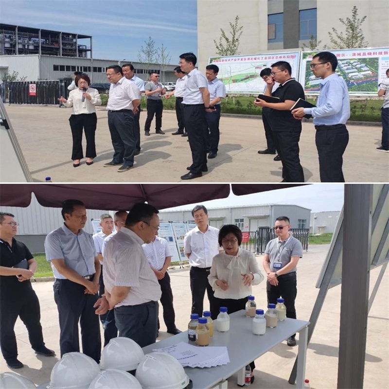 渭南市市長王琳一行調(diào)研蒲城藍曉新材料產(chǎn)業(yè)園項目 渭南市市長王琳一行調(diào)研蒲城藍曉新材料產(chǎn)業(yè)園項目