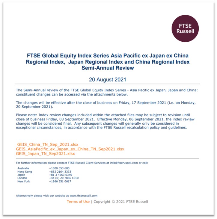 ”藍曉科技“被納入富時指數(shù) ”藍曉科技“被納入富時指數(shù)